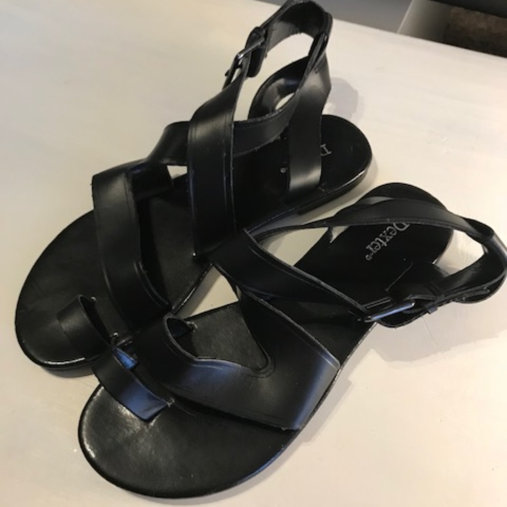 Black Dexter Sandals